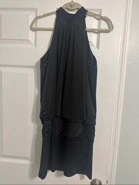 Frederick's of Hollywood Black Halter Dress